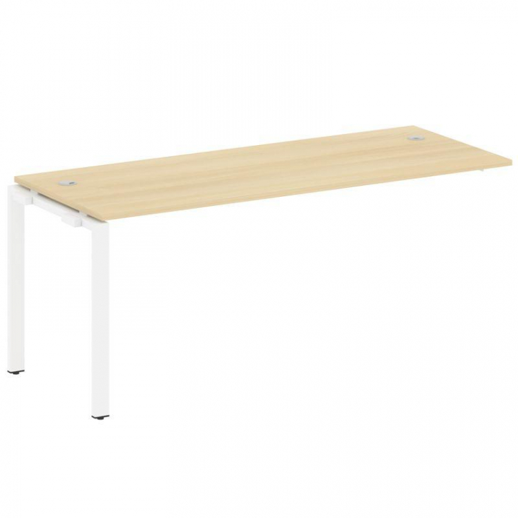 Metal System Проходной элемент рабочей станции на П-образном м/к БП.ПРС-СП-1.5 Акация Лорка/Металл Б