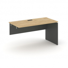 Style Project Проходной наб. элем. SN-D.ONRS-011 Тиквуд Светлый/Антрацит/Черная Заглушка 980*700*750