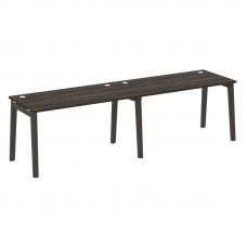 Onix Wood Рабочая станция OW.RS-2.3.7 Дуб Мали/Дуб Темный/Металл Антрацит 2760*720*750