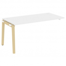 Onix Wood Наборный эл. раб. станции OW.1.NRS-4.8 Белый Бриллиант/Дуб Светлый/Металл Белый 1580*800*7