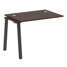 Metal System Проходной элемент рабочей станции на А-образном м/к БА.ПРС-СП-1.1 Венге Цаво/Металл Ант