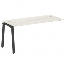 Metal System Проходной элемент рабочей станции на А-образном м/к БА.ПРС-СП-1.4 Дуб Наварра/Металл Ан