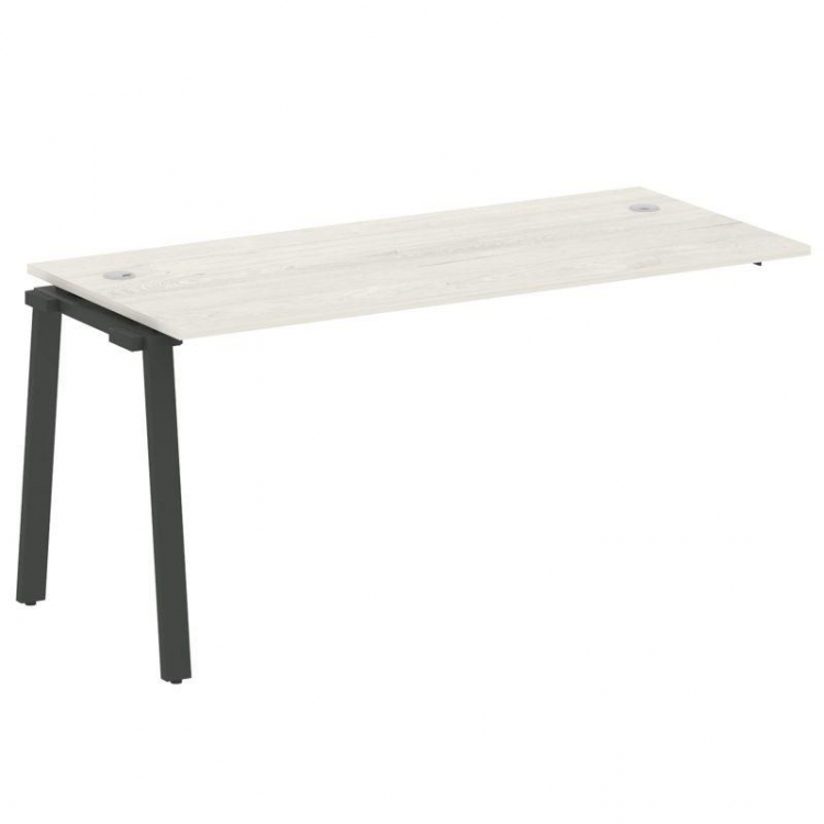 Metal System Проходной элемент рабочей станции на А-образном м/к БА.ПРС-СП-1.4 Дуб Наварра/Металл Ан