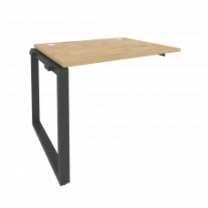 Onix Наборный элемент рабочей станции на О-образном м/к O.MO-1.NRS-1.8 Тиквуд Светлый/Металл Антраци