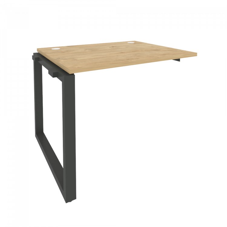 Onix Наборный элемент рабочей станции на О-образном м/к O.MO-1.NRS-1.8 Тиквуд Светлый/Металл Антраци