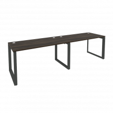 Onix Рабочая станция на О-образном м/к O.MO-RS-2.3.7 Дуб Мали/Металл Антрацит 2760*720*750