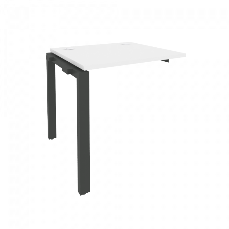 Onix Наборный элемент рабочей станции на П-образном м/к O.MP-1.NRS-0.7 Белый Бриллиант/Металл Антрац