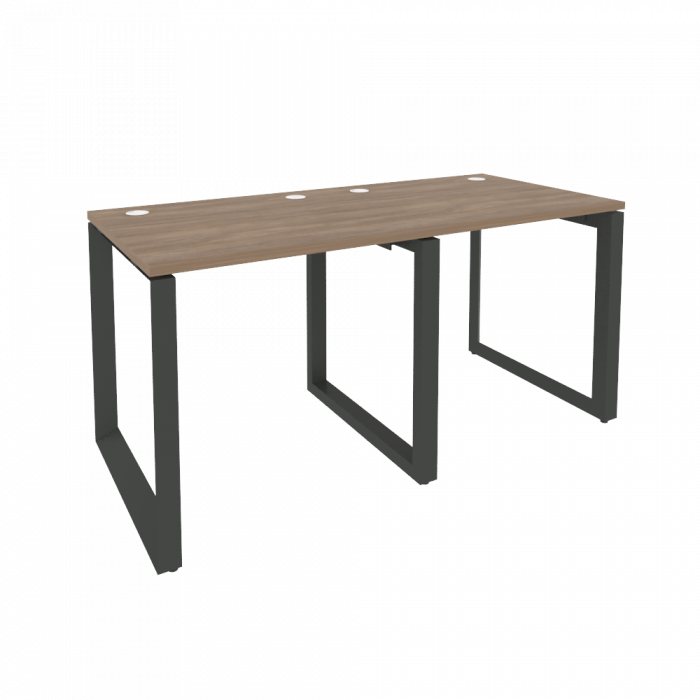Onix Рабочая станция на О-образном м/к O.MO-RS-2.0.7 Дуб Аризона/Металл Антрацит 1560*720*750