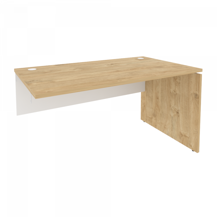 Onix Наборный элемент рабочей станции O.1.NRS-3.8 Тиквуд Светлый/Белый Бриллиант 1380*800*750