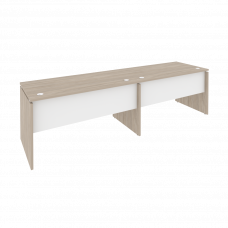 Onix Рабочая станция O.RS-2.3.7 Дуб Аттик/Белый Бриллиант 2760*720*750