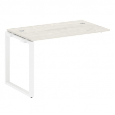 Metal System Проходной элемент рабочей станции на О-образном м/к БО.ПРС-СП-1.2 Дуб Наварра/Металл Бе