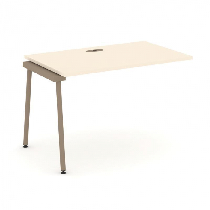 Эстетика Наборный элемент рабочей станциии ES.1.NRS-2-LK Сатин/Металл Латте 1180*730*750