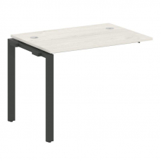 Metal System Проходной элемент рабочей станции на П-образном м/к БП.ПРС-СП-1.1 Дуб Наварра/Металл Ан