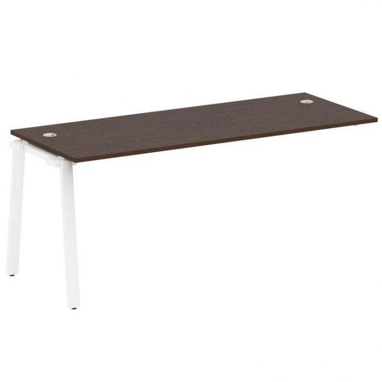 Metal System Проходной элемент рабочей станции на А-образном м/к БА.ПРС-СП-1.5 Венге Цаво/Металл Бел