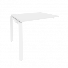 Onix Наборный элемент рабочей станции на П-образном м/к O.MP-1.NRS-1.8 Белый Бриллиант/Металл Белый