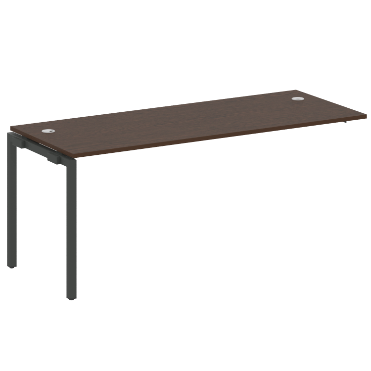 Metal System Quattro Проходной элемент рабочей станции на П-образном м/к 40БП.ПРС-СП-1.5 Венге Цаво/