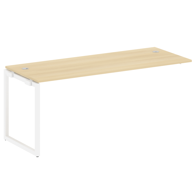 Metal System Quattro Проходной элемент рабочей станции на О-образном м/к 40БО.ПРС-СП-1.5 Акация Лорк