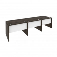 Onix Рабочая станция O.RS-3.1.8 Дуб Мали/Белый Бриллиант 2940*800*750