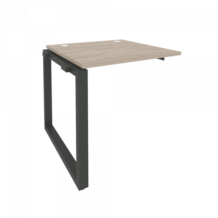 Onix Наборный элемент рабочей станции на О-образном м/к O.MO-1.NRS-0.8 Дуб Аттик/Металл Антрацит 780
