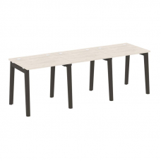 Onix Wood Рабочая станция OW.RS-3.0.7 Денвер Светлый/Дуб Темный/Металл Антрацит 2340*720*750