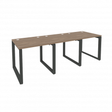 Onix Рабочая станция на О-образном м/к O.MO-RS-3.0.8 Дуб Аризона/Металл Антрацит 2340*800*750