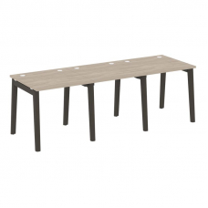 Onix Wood Рабочая станция OW.RS-3.0.8 Дуб Аттик/Дуб Темный/Металл Антрацит 2340*800*750