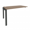 Onix Наборный элемент рабочей станции на П-образном м/к O.MP-1.NRS-3.7 Дуб Аризона/Металл Антрацит 1