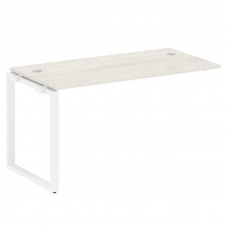 Metal System Проходной элемент рабочей станции на О-образном м/к БО.ПРС-СП-1.3 Дуб Наварра/Металл Бе