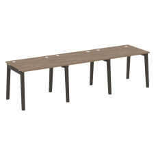 Onix Wood Рабочая станция OW.RS-3.1.8 Дуб Аризона/Дуб Темный/Металл Антрацит 2940*800*750