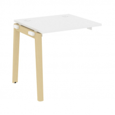 Onix Wood Наборный эл. раб. станции OW.1.NRS-0.7 Белый Бриллиант/Дуб Светлый/Металл Белый 780*720*75