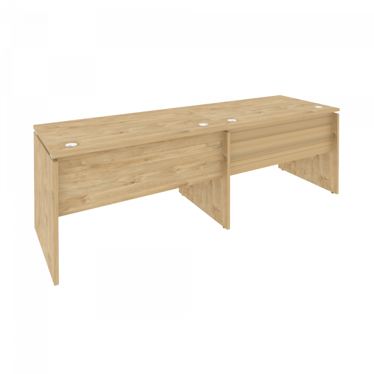 Onix Рабочая станция O.RS-2.2.7 Тиквуд Светлый 2360*720*750