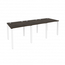 Onix Рабочая станция на П-образном м/к O.MP-RS-3.0.8 Дуб Мали/Металл Белый 2340*800*750