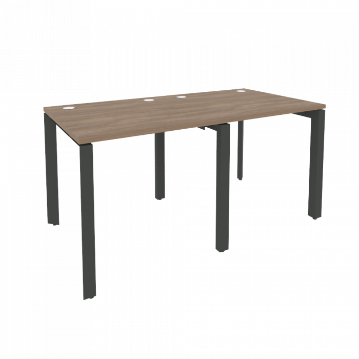 Onix Рабочая станция на П-образном м/к O.MP-RS-2.0.8 Дуб Аризона/Металл Антрацит 1560*800*750