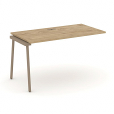 Estetica Наборный элемент рабочей станциии ES.1.NRS-3-LP Тиквуд Светлый/Металл Латте 1380*730*750