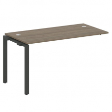 Metal System Проходной элемент рабочей станции на П-образном м/к БП.ПРС-СП-1.3 Вяз Благородный/Метал