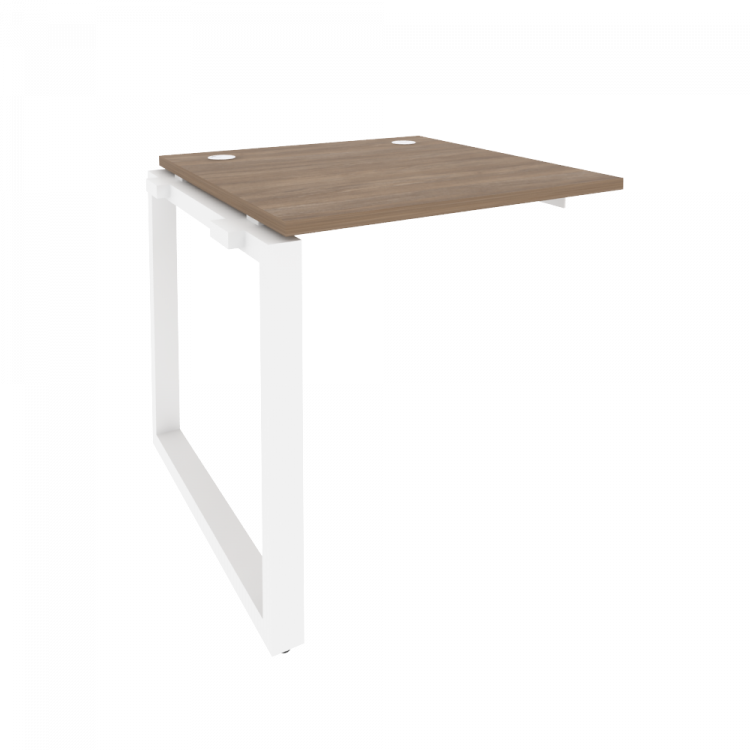Onix Наборный элемент рабочей станции на О-образном м/к O.MO-1.NRS-0.8 Дуб Аризона/Металл Белый 780*