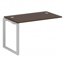 Metal System Проходной элемент рабочей станции на О-образном м/к БО.ПРС-СП-1.2 Венге Цаво/Металл Сер