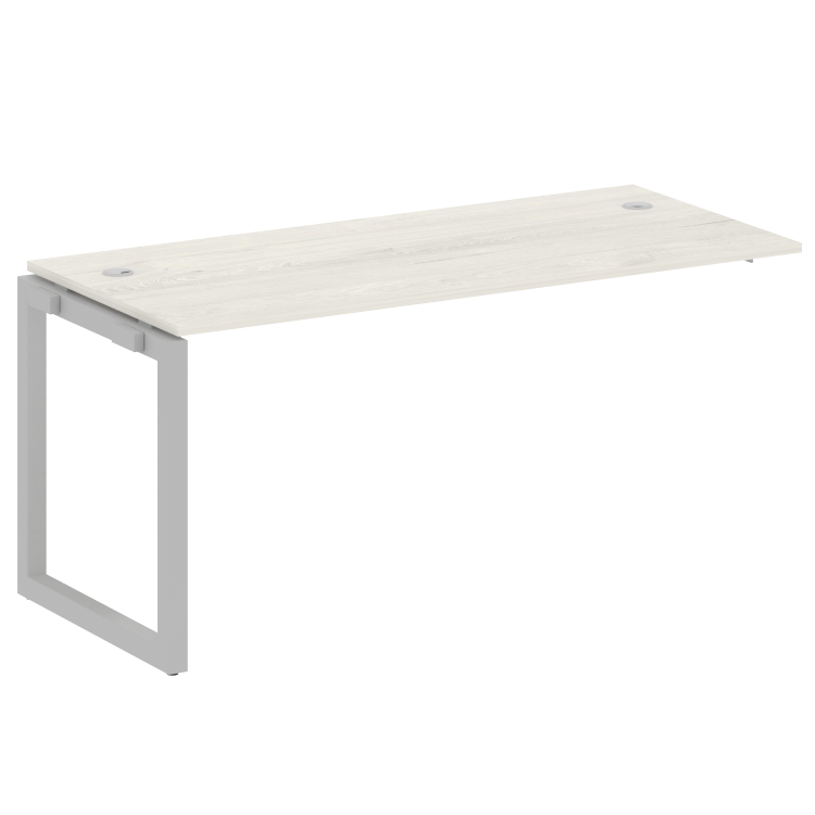 Metal System Quattro Проходной элемент рабочей станции на О-образном м/к 50БО.ПРС-СП-1.4 Дуб Наварра