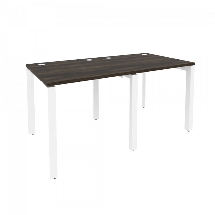 Onix Рабочая станция на П-образном м/к O.MP-RS-2.0.8 Дуб Мали/Металл Белый 1560*800*750