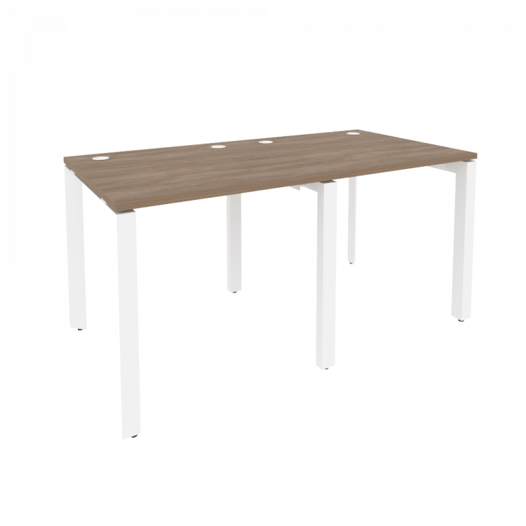 Onix Рабочая станция на П-образном м/к O.MP-RS-2.0.8 Дуб Аризона/Металл Белый 1560*800*750