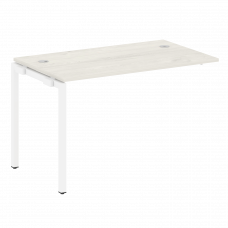 Metal System Quattro Проходной элемент рабочей станции на П-образном м/к 40БП.ПРС-СП-1.2 Дуб Наварра