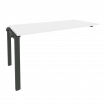 Onix Наборный элемент рабочей станции на П-образном м/к O.MP-1.NRS-4.7 Белый Бриллиант/Металл Антрац