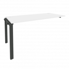 Onix Наборный элемент рабочей станции на П-образном м/к O.MP-1.NRS-4.7 Белый Бриллиант/Металл Антрац