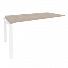 Onix Наборный элемент рабочей станции на П-образном м/к O.MP-1.NRS-4.8 Дуб Аттик/Металл Белый 1580*8