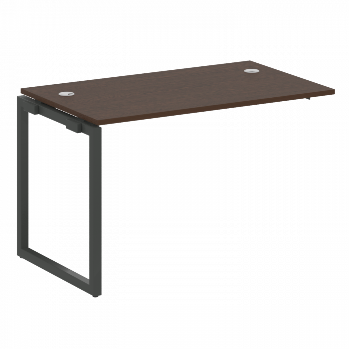 Метал Систем Куатро Проходной элемент рабочей станции на О-образном м/к 40БО.ПРС-СП-1.2 Венге Цаво/М