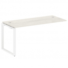 Metal System Проходной элемент рабочей станции на О-образном м/к БО.ПРС-СП-1.4 Дуб Наварра/Металл Бе