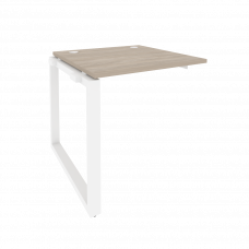 Onix Наборный элемент рабочей станции на О-образном м/к O.MO-1.NRS-0.8 Дуб Аттик/Металл Белый 780*80