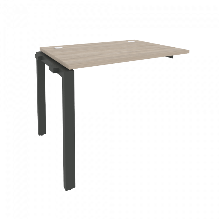 Onix Наборный элемент рабочей станции на П-образном м/к O.MP-1.NRS-1.7 Дуб Аттик/Металл Антрацит 980