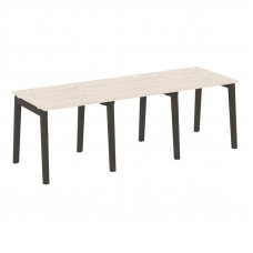 Onix Wood Рабочая станция OW.RS-3.0.8 Денвер Светлый/Дуб Темный/Металл Антрацит 2340*800*750