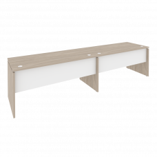 Onix Рабочая станция O.RS-2.4.7 Дуб Аттик/Белый Бриллиант 3160*720*750